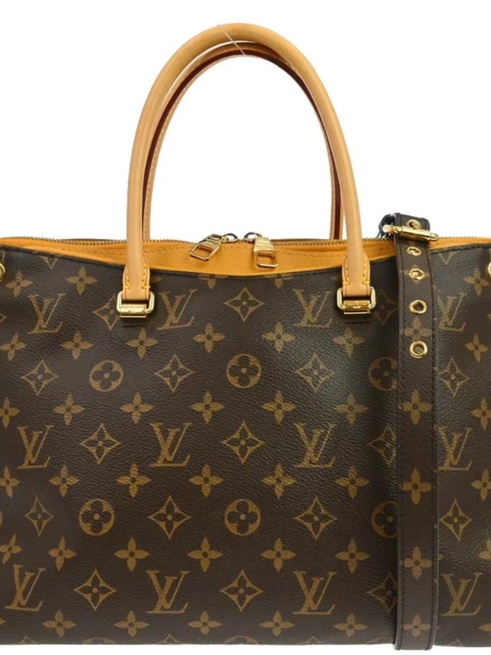 Louis Vuitton Saffron Monogram Pallas